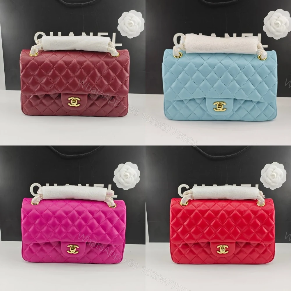 View 8 of Chanel Classic 11.12 Handbag Gold Tone Metal Burgundy 25Cm A01112 Y04059 NZV44