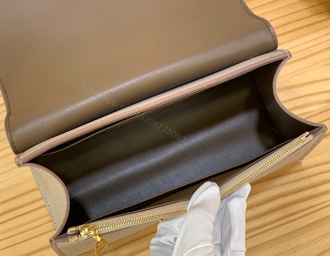 View 6 of Louis Vuitton LV Twist Handle Like Auth Lock Gold Handbags 17x25x11cm