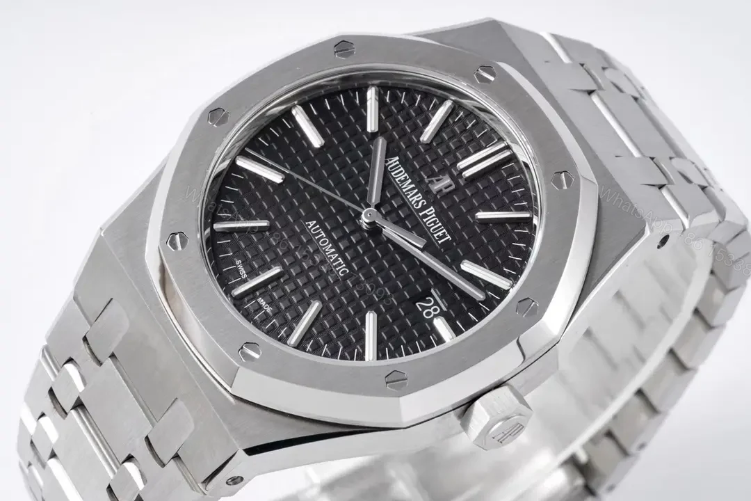 View 4 of TWA Factory Audemars Piguet Royal Oak 15400V2 – Stainless Steel with Black Dial