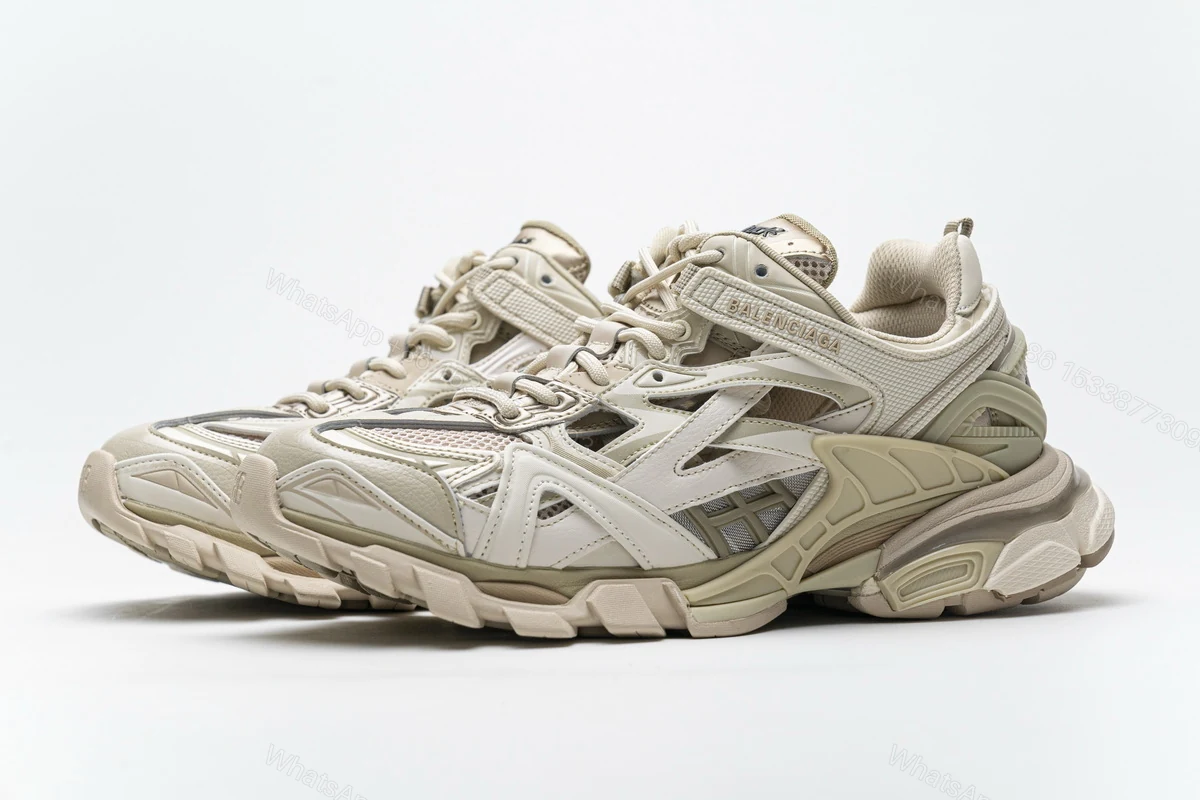 View 5 of Balenciaga Track 2 Sneaker Khaki 570391 W2GN1 9029