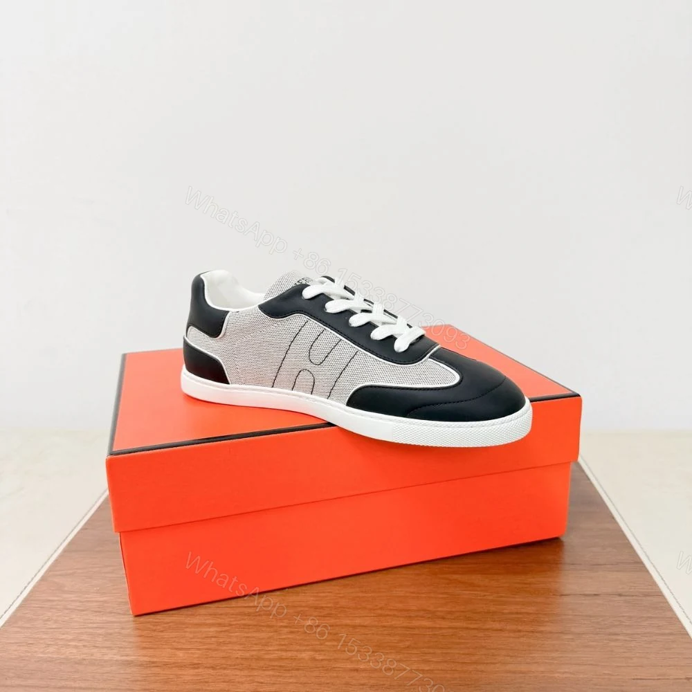View 3 of Hermes Match Sneaker Prunoir Noir H261862ZH01430