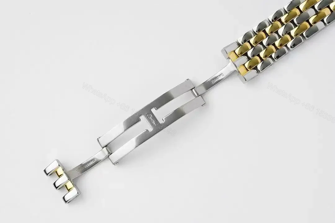 View 9 of Replica Cartier Panthère de Cartier Women Quartz White 18ct Yellow Gold Watch W2PN0006