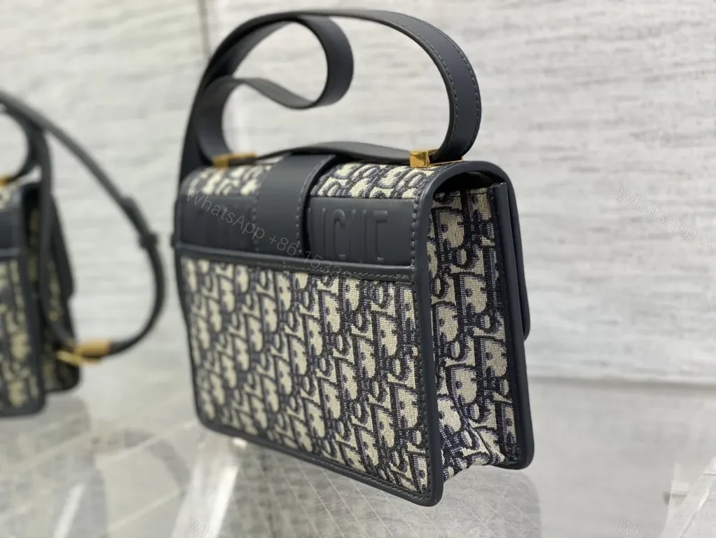 View 3 of Compact Monogram Crossbody with Luxe Gold Hardware