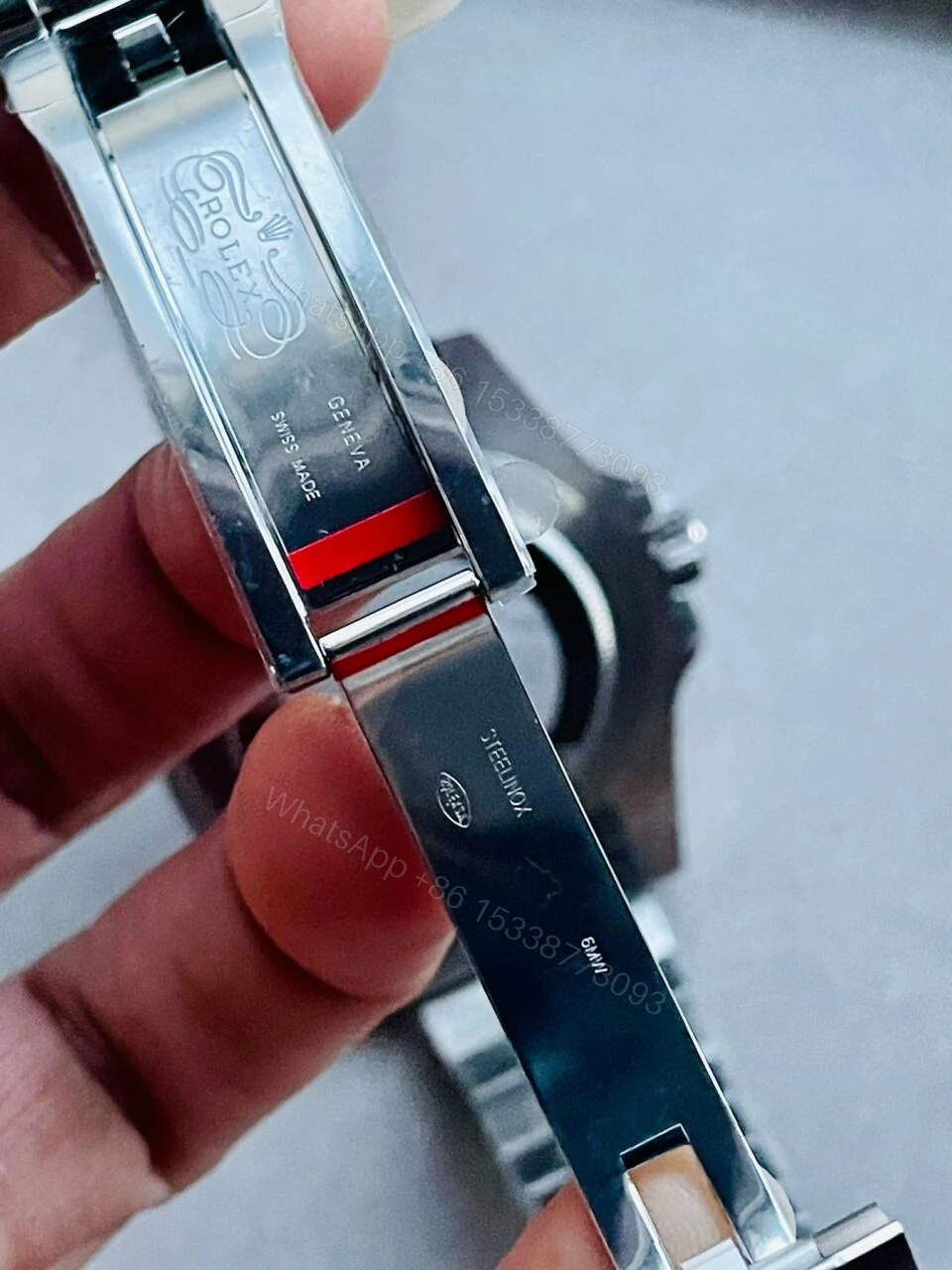 View 13 of GMF Factory 1:1 Rolex GMT Master II 16710 V5 COLA 904L SS 1:1 RED BLACK Bezel Best Edition