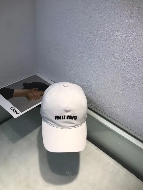 View 4 of Sand-Toned Miu Miu-Inspired Cap: Luxury Everyday Style