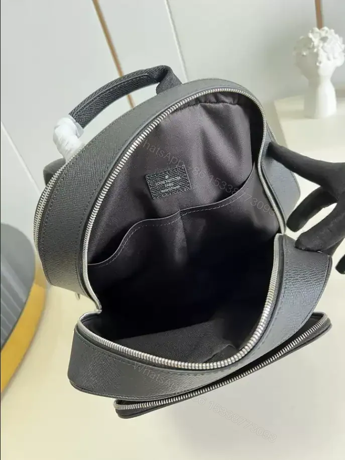 View 8 of LOUIS VUITTON ADRIAN BACKPACK TAIGA LEATHER – LBV386