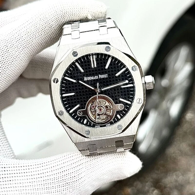 View 2 of Audemars Piguet Royal Oak Flying Tourbillion Black Dial 41mm Automatic