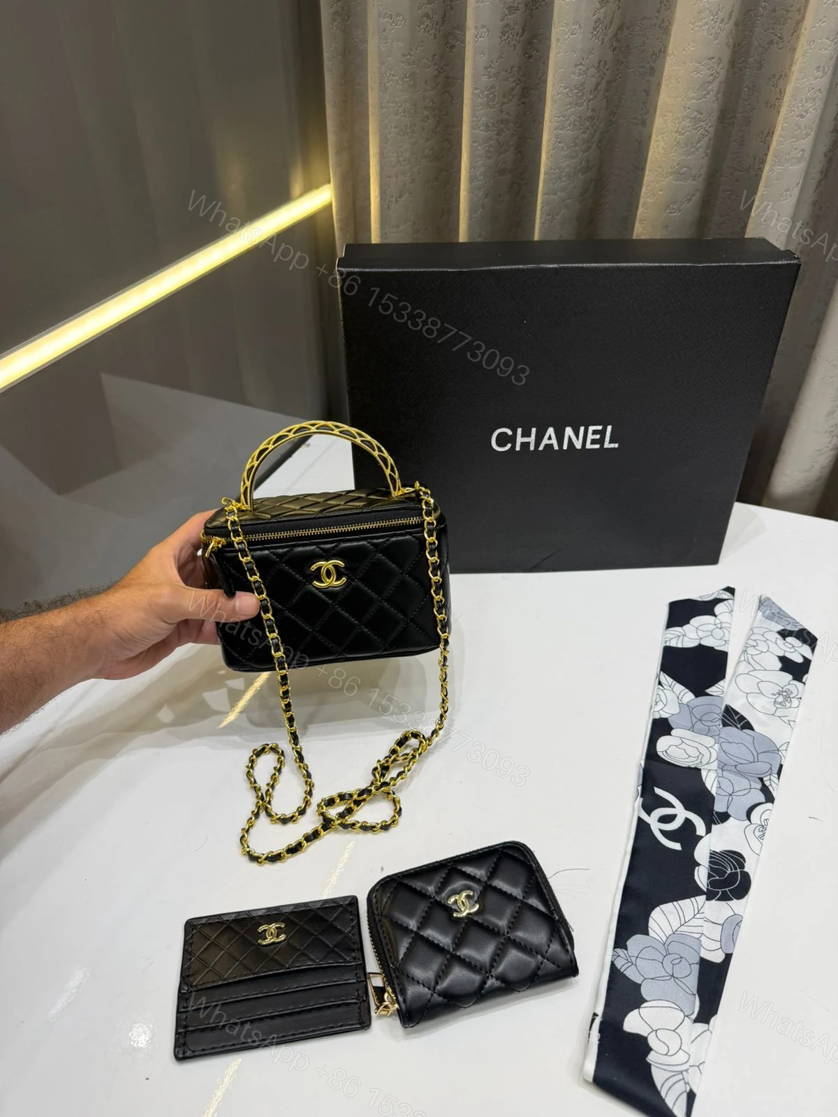 FIRST COPY CHANEL 24B VANITY CASE BAG — view 1