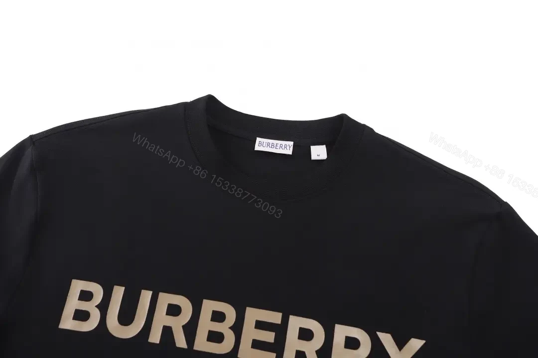 View 5 of Bold Logo Tee: Premium Cotton, Minimalist Black, Subtle Branding