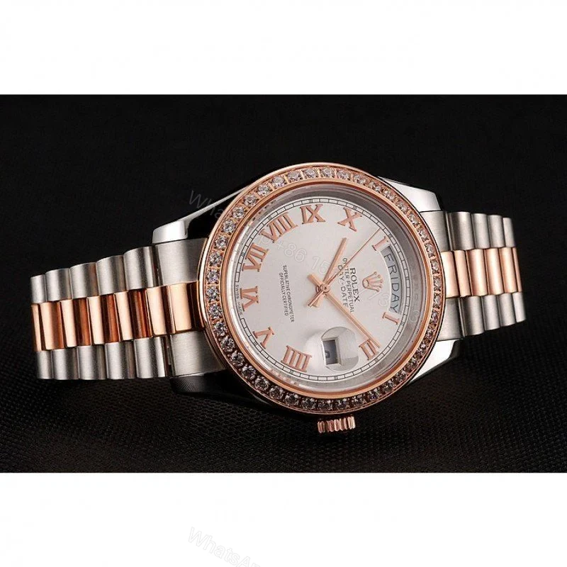 View 5 of Superclone Rolex Day-Date White Dial 1454108 40 mm