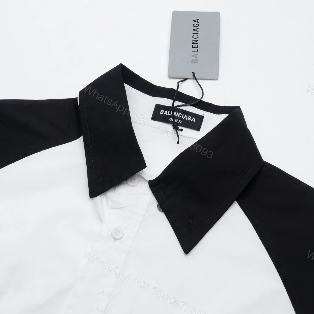 View 3 of 高仿Balenciaga*SS23系列738841拼色防曬外套