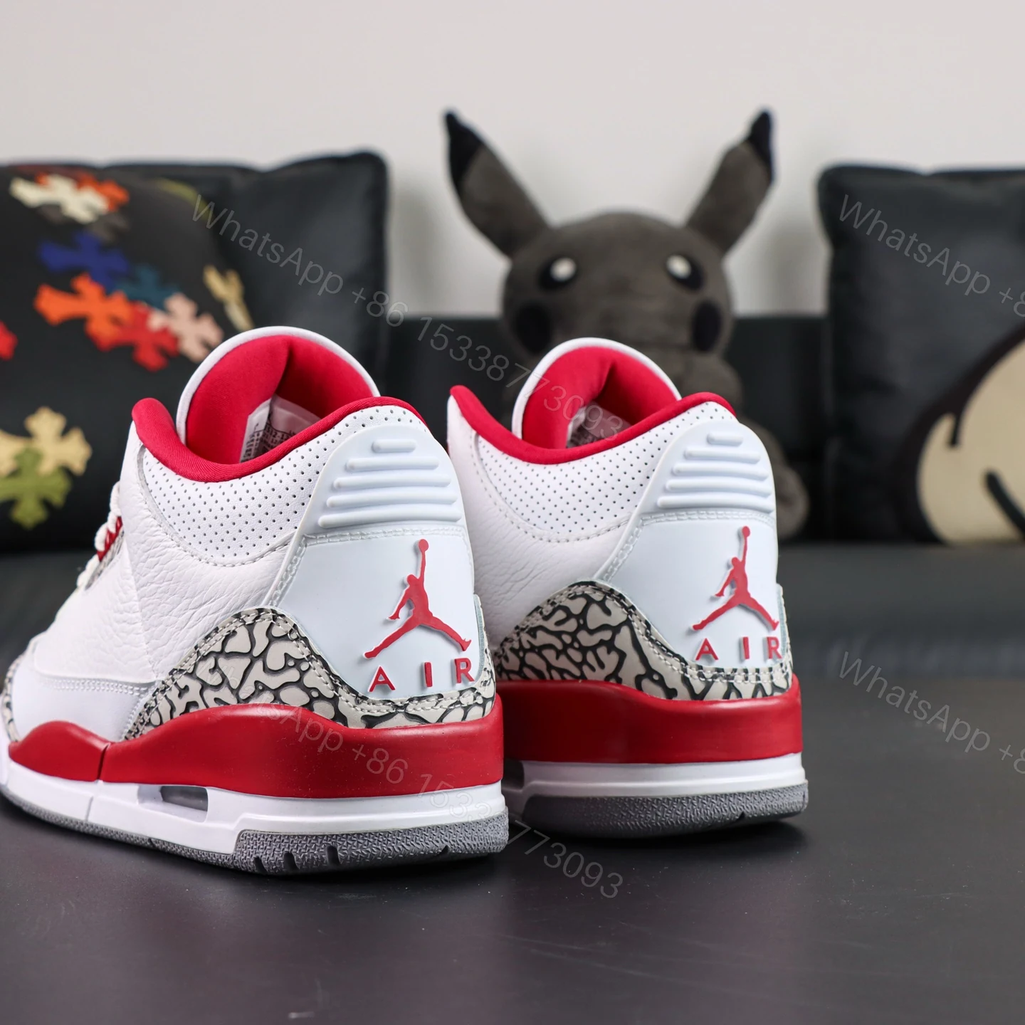 View 5 of Jordan 3 Retro Cardinal Red