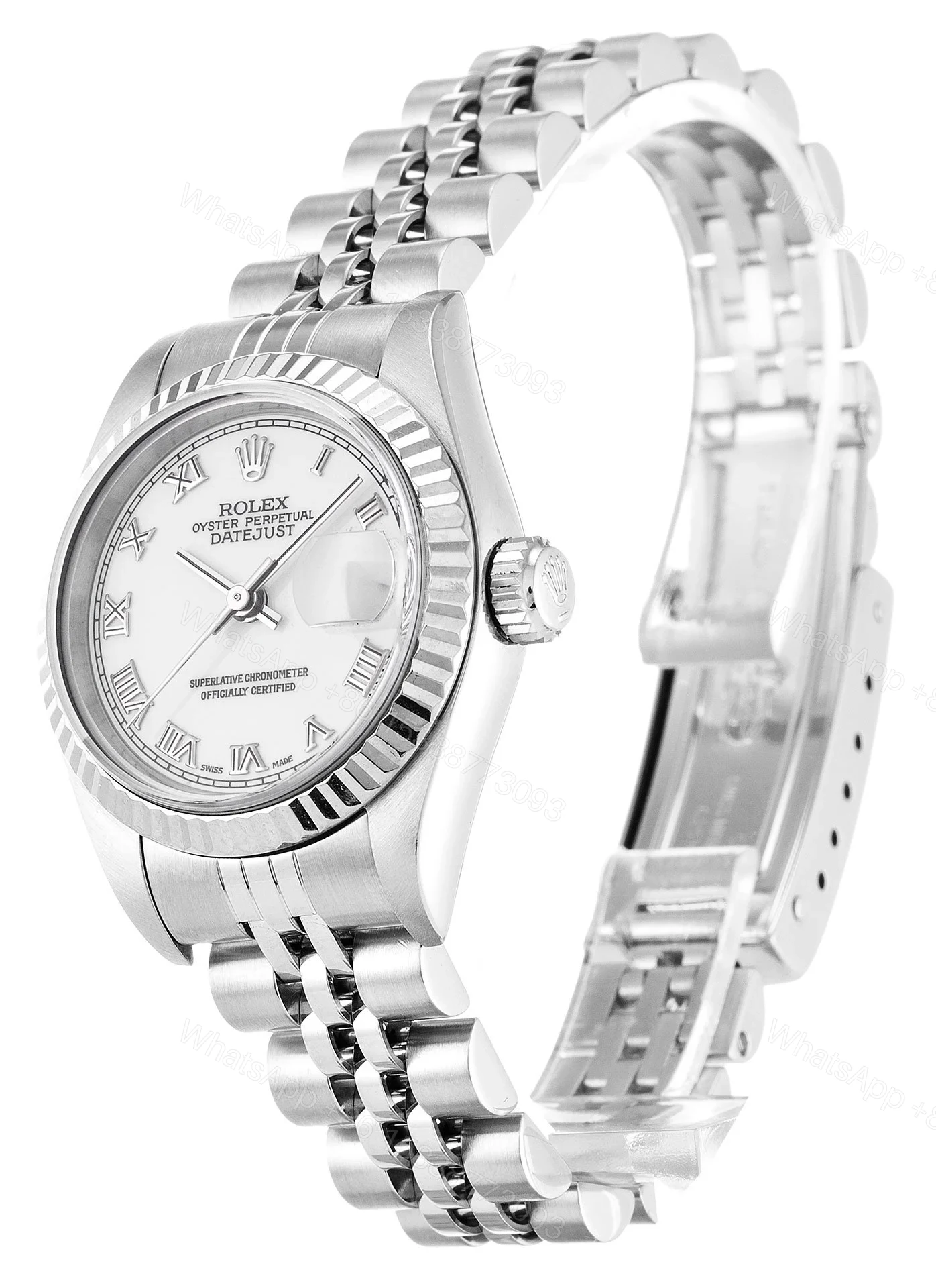 View 2 of Replica Rolex Lady-Datejust White Dial 79174 25 mm