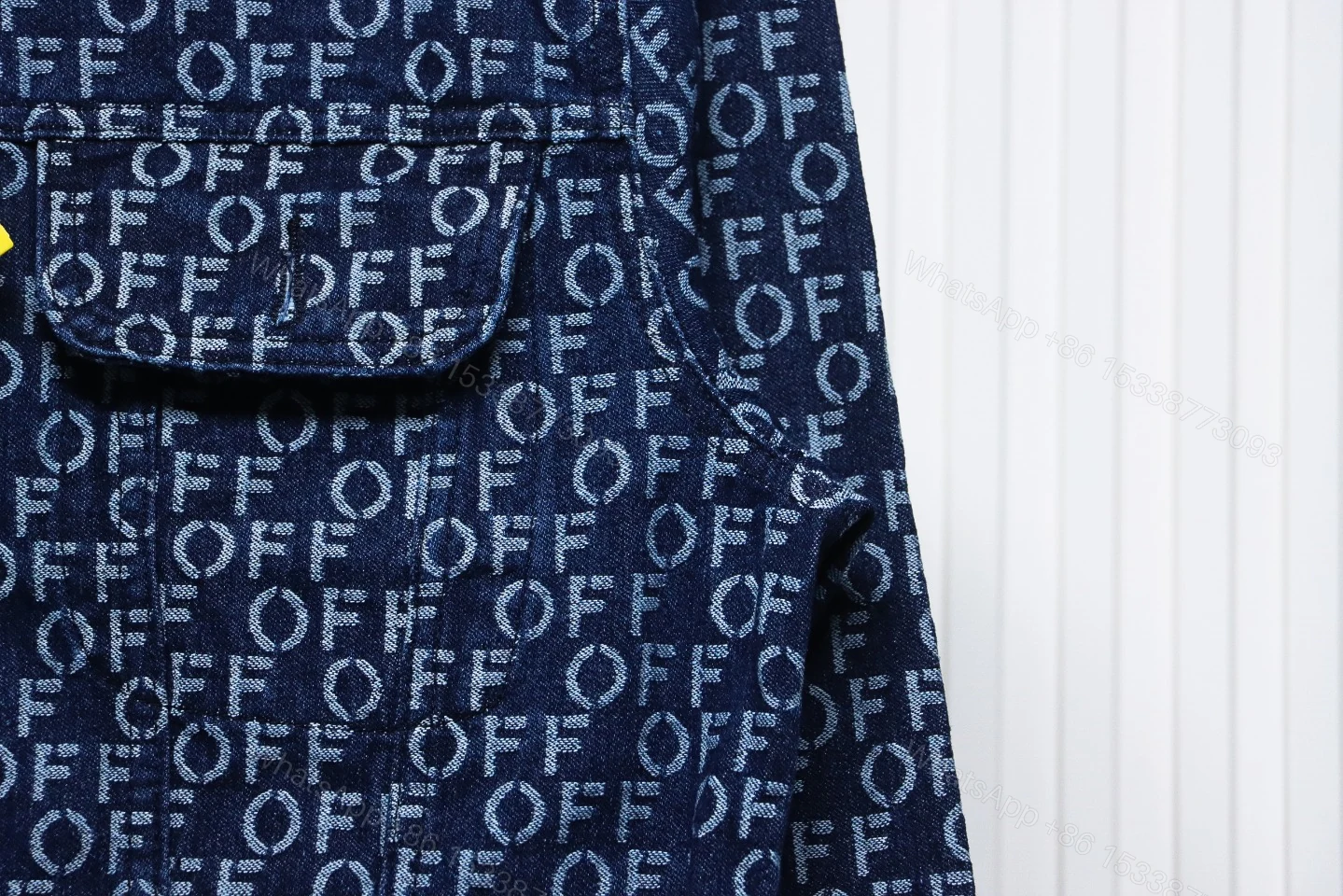 View 6 of Off-White Full Printing OFF Logo Jacket
