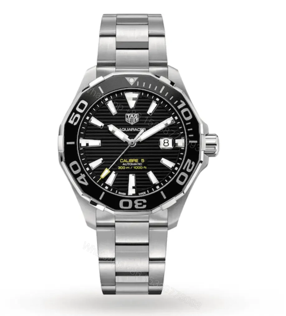 View 6 of Tag Heuer Aquaracer CALIBRE 5 Replica 43MM CERAMIC BEZEL MENS WATCH