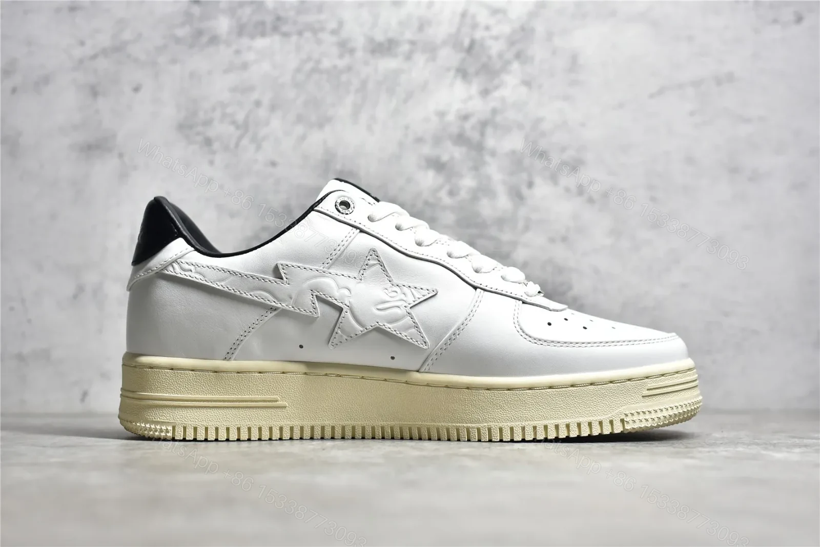 View 2 of A BATHING APE STA WHITE REPS 022