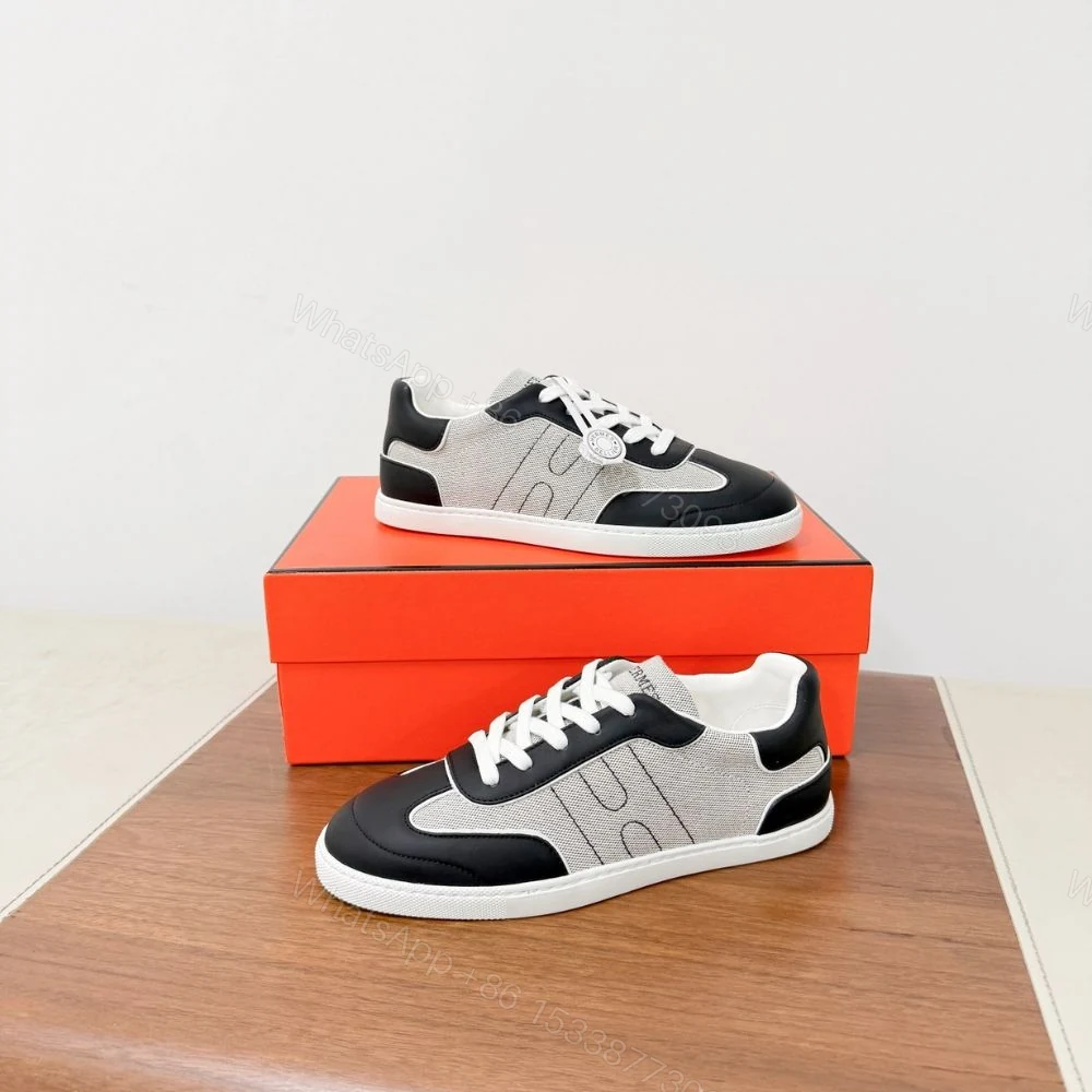 View 2 of Hermes Match Sneaker Prunoir Noir H261862ZH01430