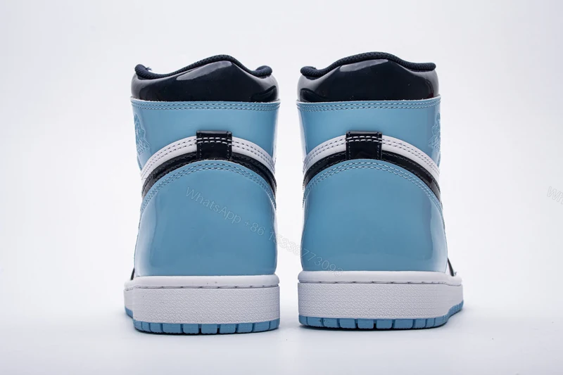 View 3 of Air Jordan 1 Retro High UNC Patent CD0461-401