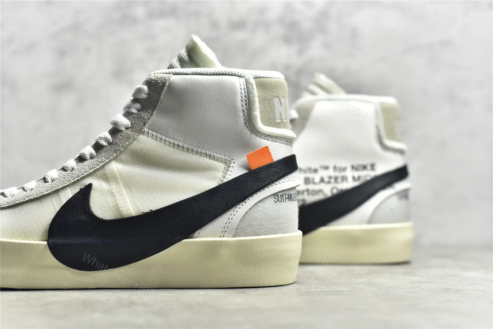 View 4 of OFF WHITE NIKE BLAZER MID “The Ten”
