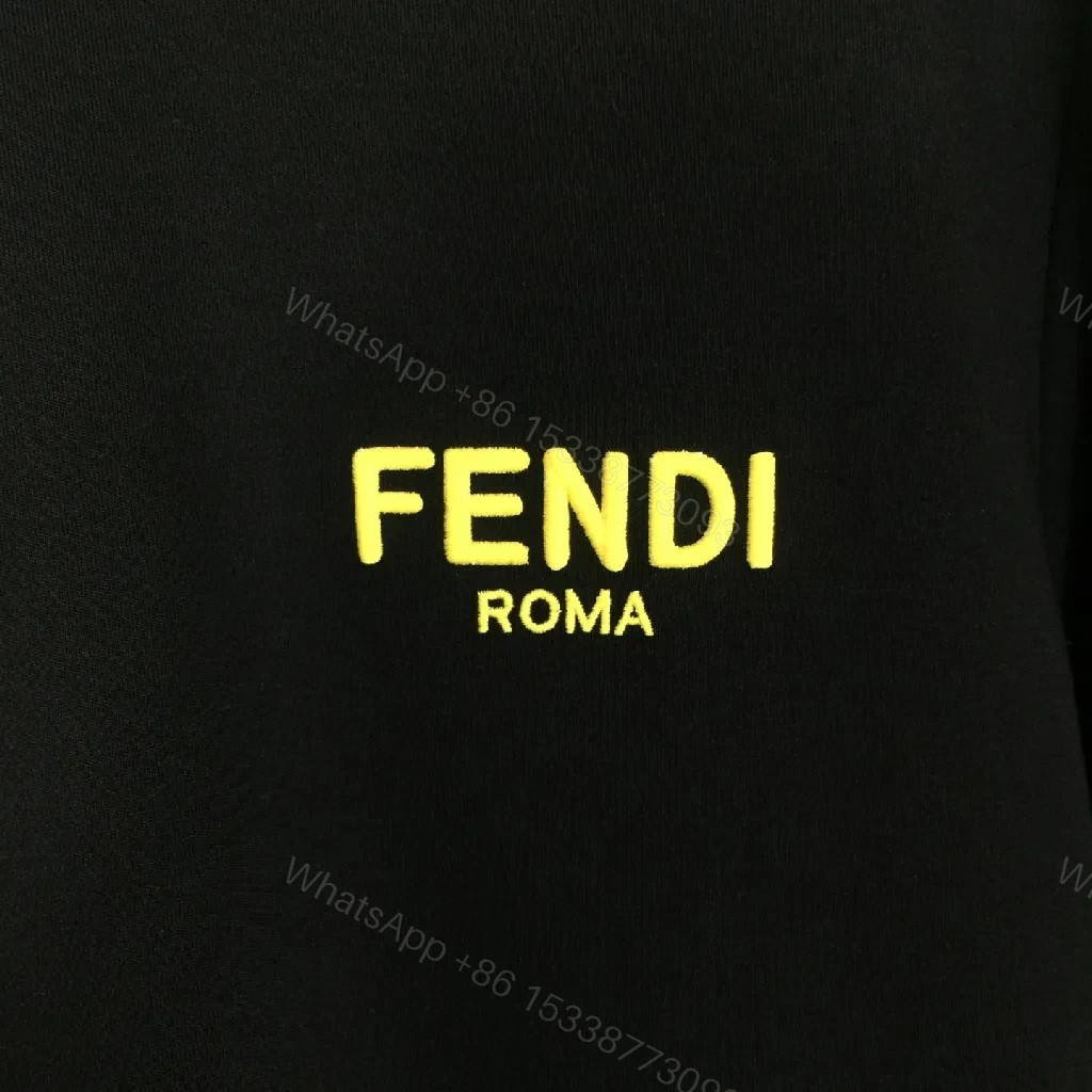 View 2 of Black Cotton T-Shirt + Minimalist Logo + Modern Crew Neck + Subtle Luxe Detail + T-Shirt