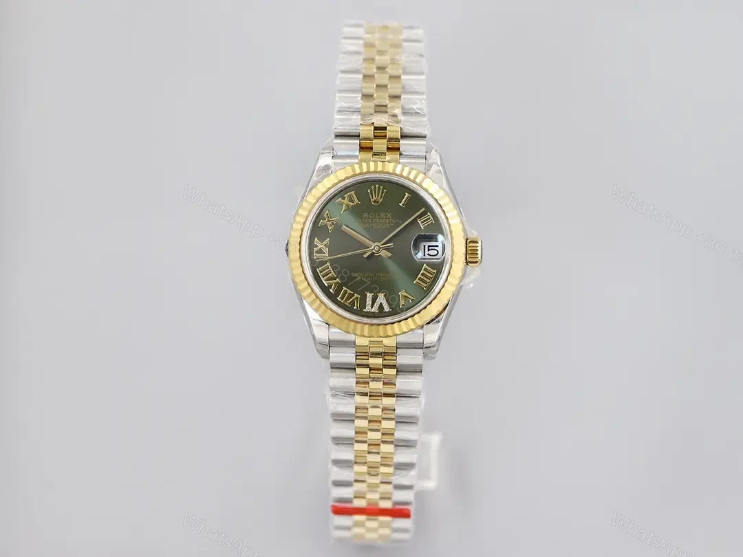 Rolex Oyster Perpetual 36 Stainless Steel Turquoise Dial Watch 178273-0090 — view 1