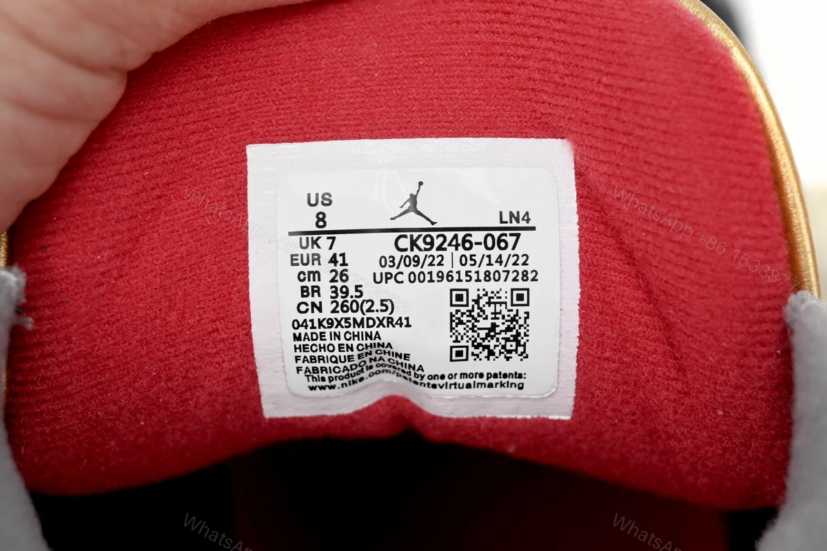 View 5 of Air Jordan 3 WMNS “Black Gold” CK9246-067