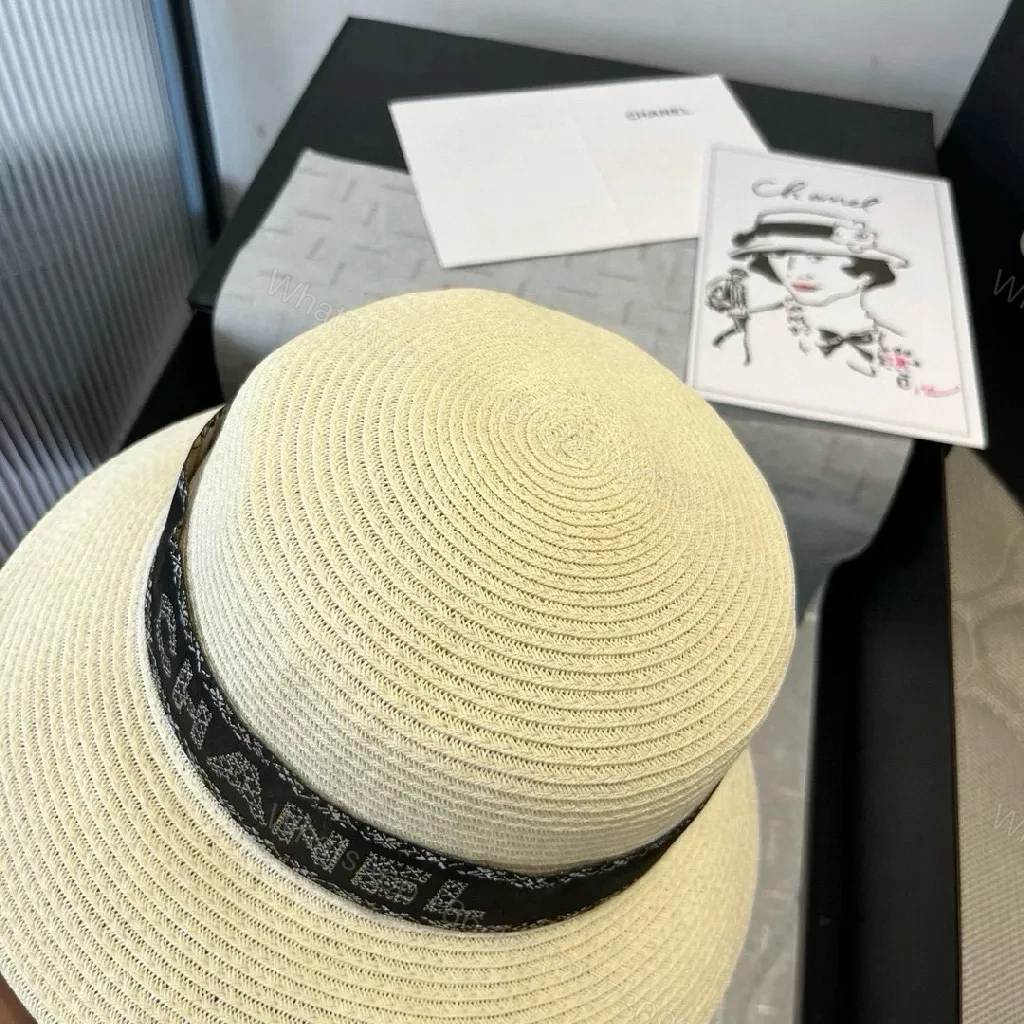 View 7 of Lightweight Straw Hat, Cloche Style, Signature Band