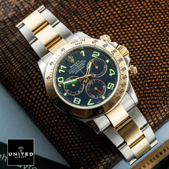 View 7 of Rolex Daytona Yellow Gold Replica