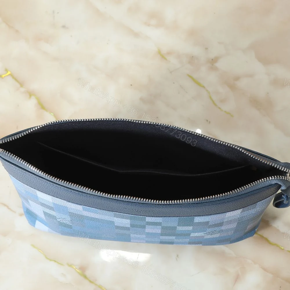 View 9 of Louis Vuitton Pochette Voyage Souple Blue 30Cm M28846