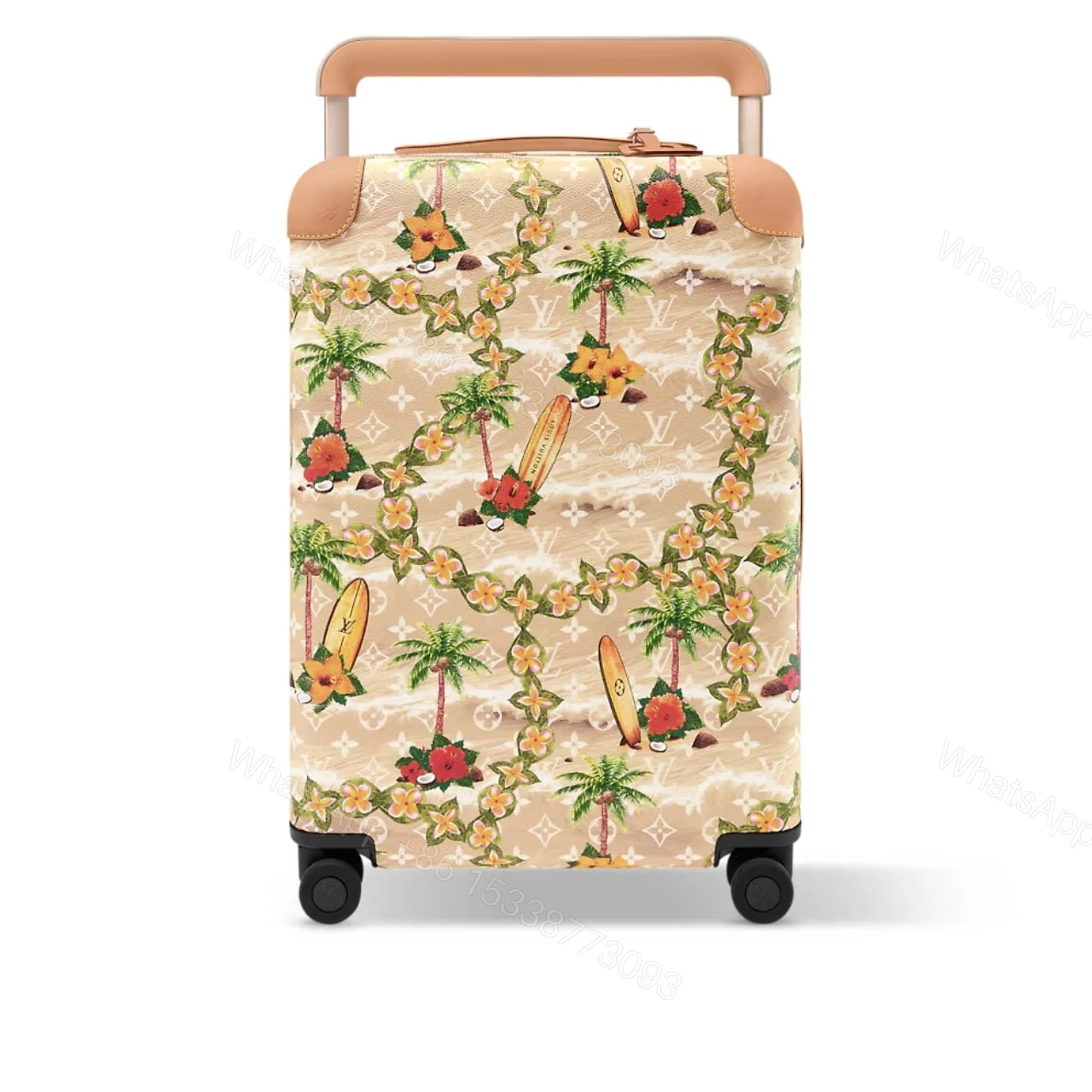 Louis Vuitton Horizon 55 Suitcase Monogram Surfin Coated Canvas Sand 55Cm M24798 — view 1