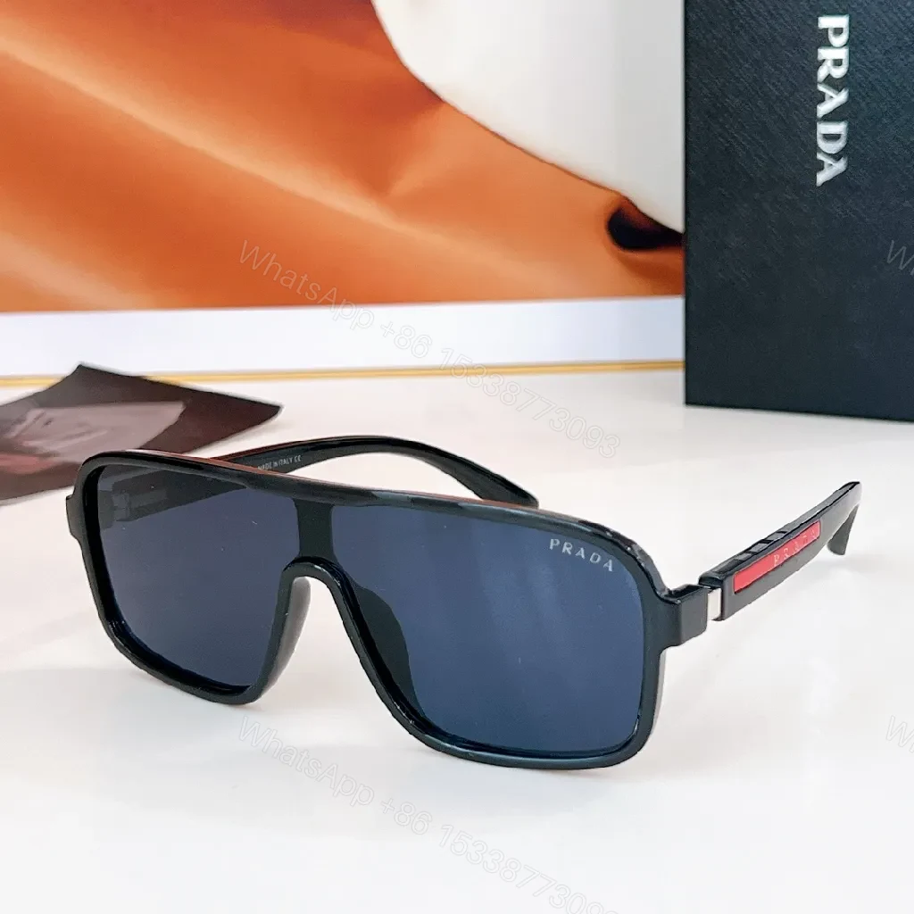 View 2 of Bold Modern Shield Sunglasses with Matte Frame, UV400 Protection