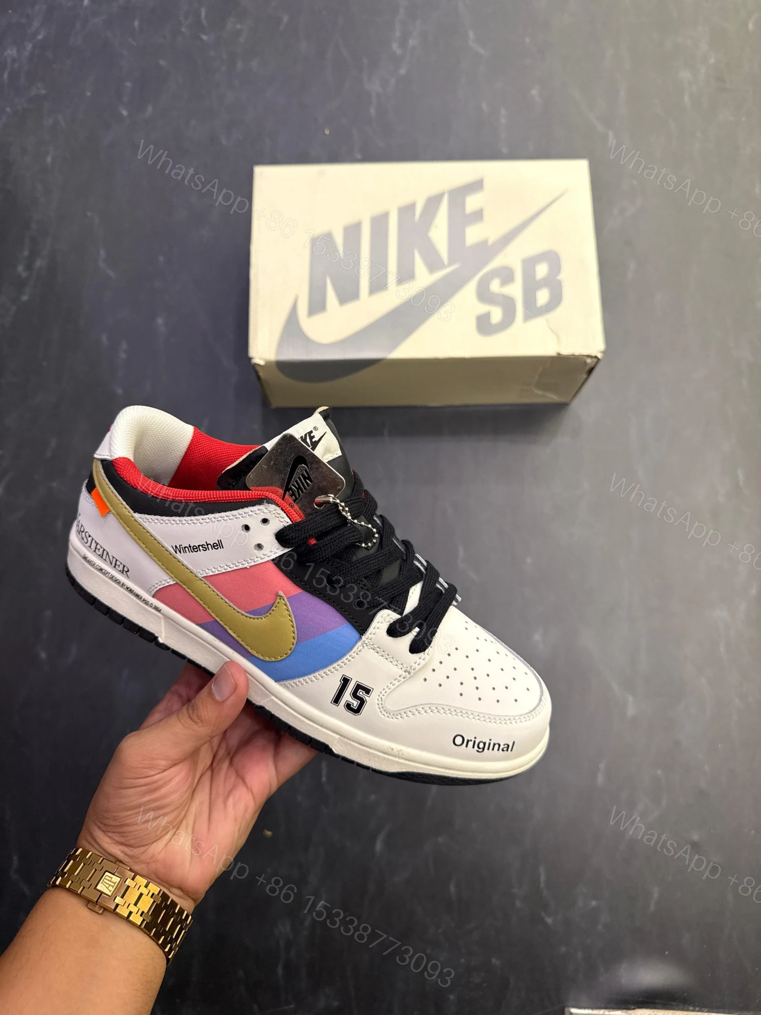 View 3 of First Copy Nike SB Dunk Custom 2025 Warsteiner