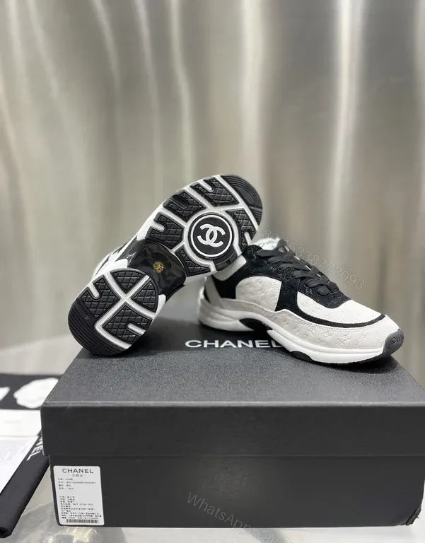 View 6 of Ultra-Polished Leather Sneaker: Black & Ivory Luxe High-Top