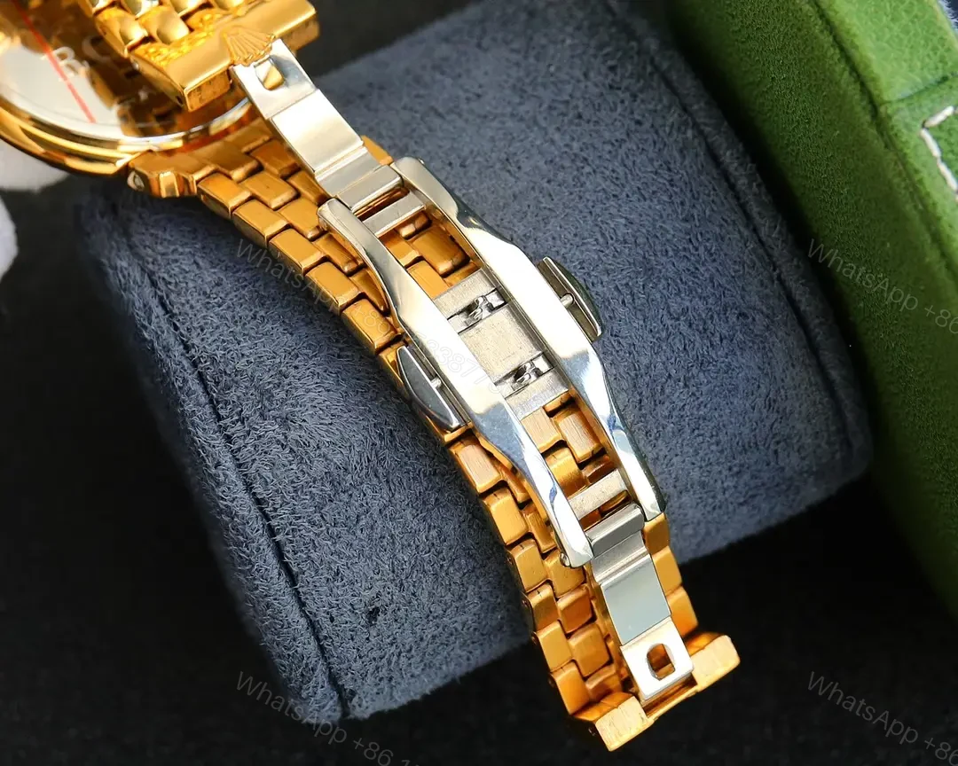 View 9 of Graceful yellow gold cellini replica 36.8MM Champagne Roman Dial RG-CELLINI-YG-CHAMPAGNE-ROMAN