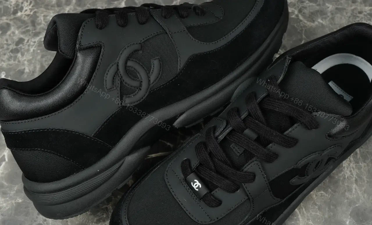 View 7 of Black Nubuck Trainers – Luxe, All‐Day Comfort, Monochrome Edge