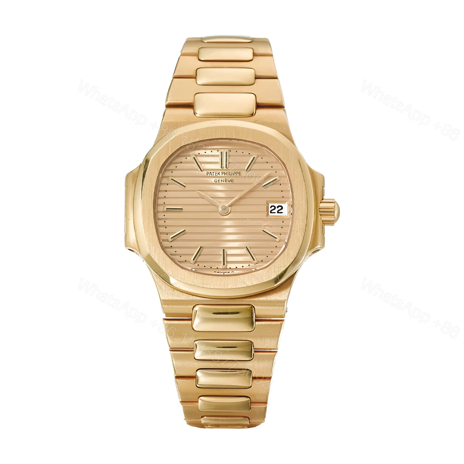 Patek Philippe Nautilus Vintage Gold Replica — view 1
