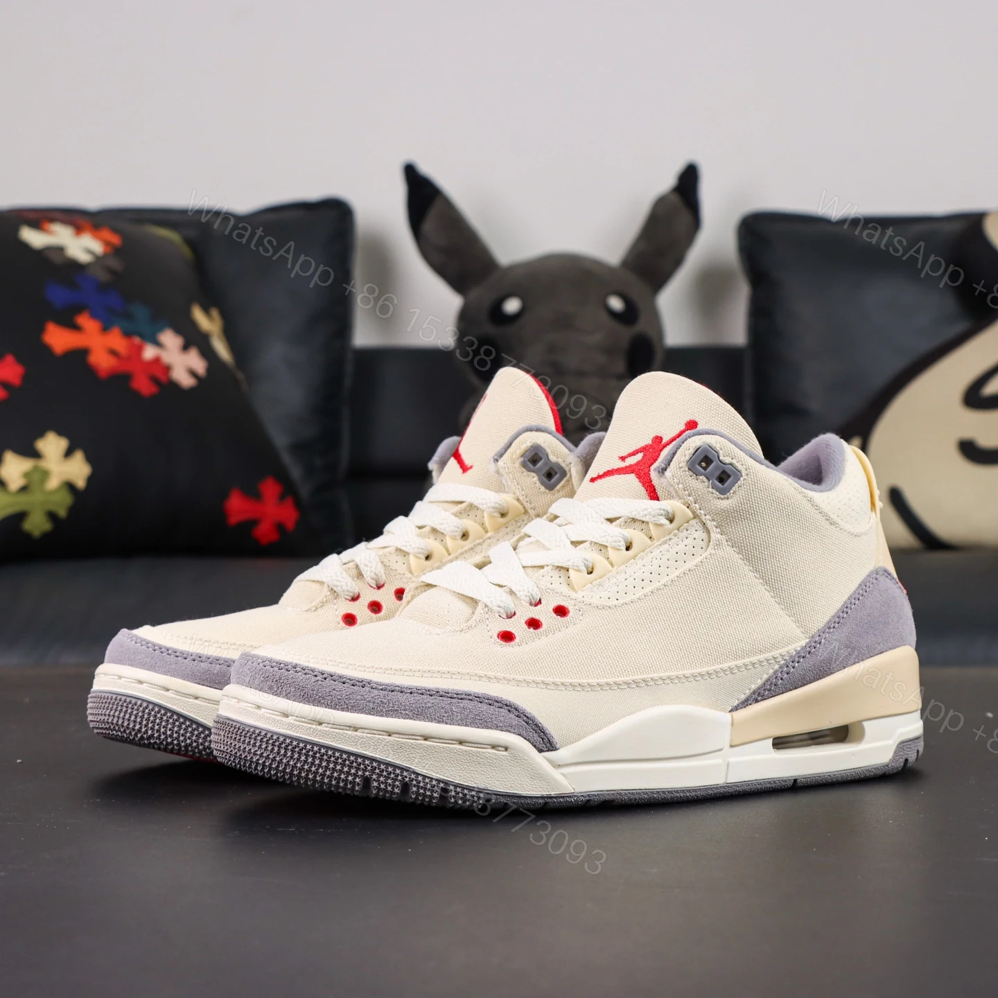 View 9 of Jordan 3 Retro Muslin