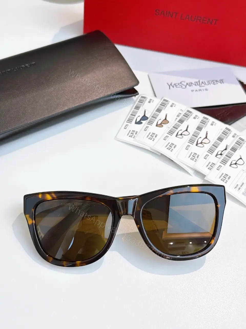 View 8 of Oversized Cat-Eye Sunglasses: Gradient UV 100% Protection