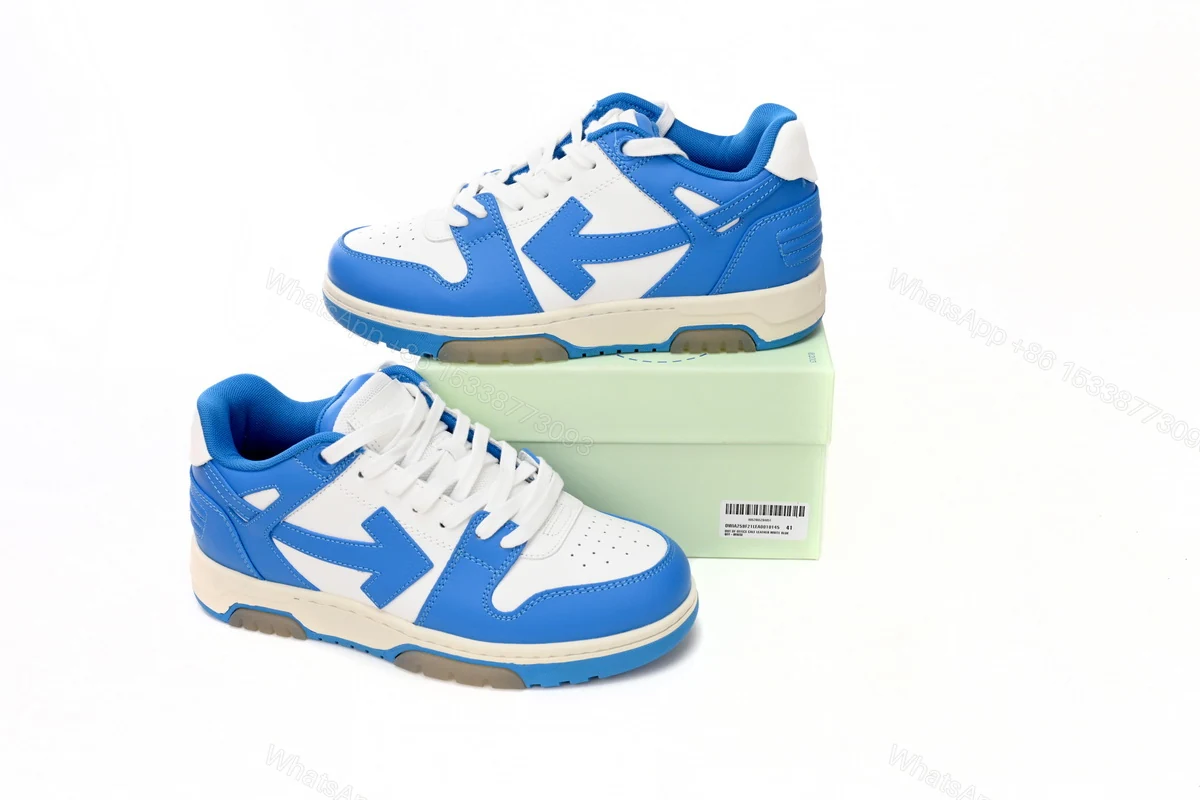 View 2 of OFF-WHITE Out Of Office North Carolina Blue OMIA189 C99LEA00 20145