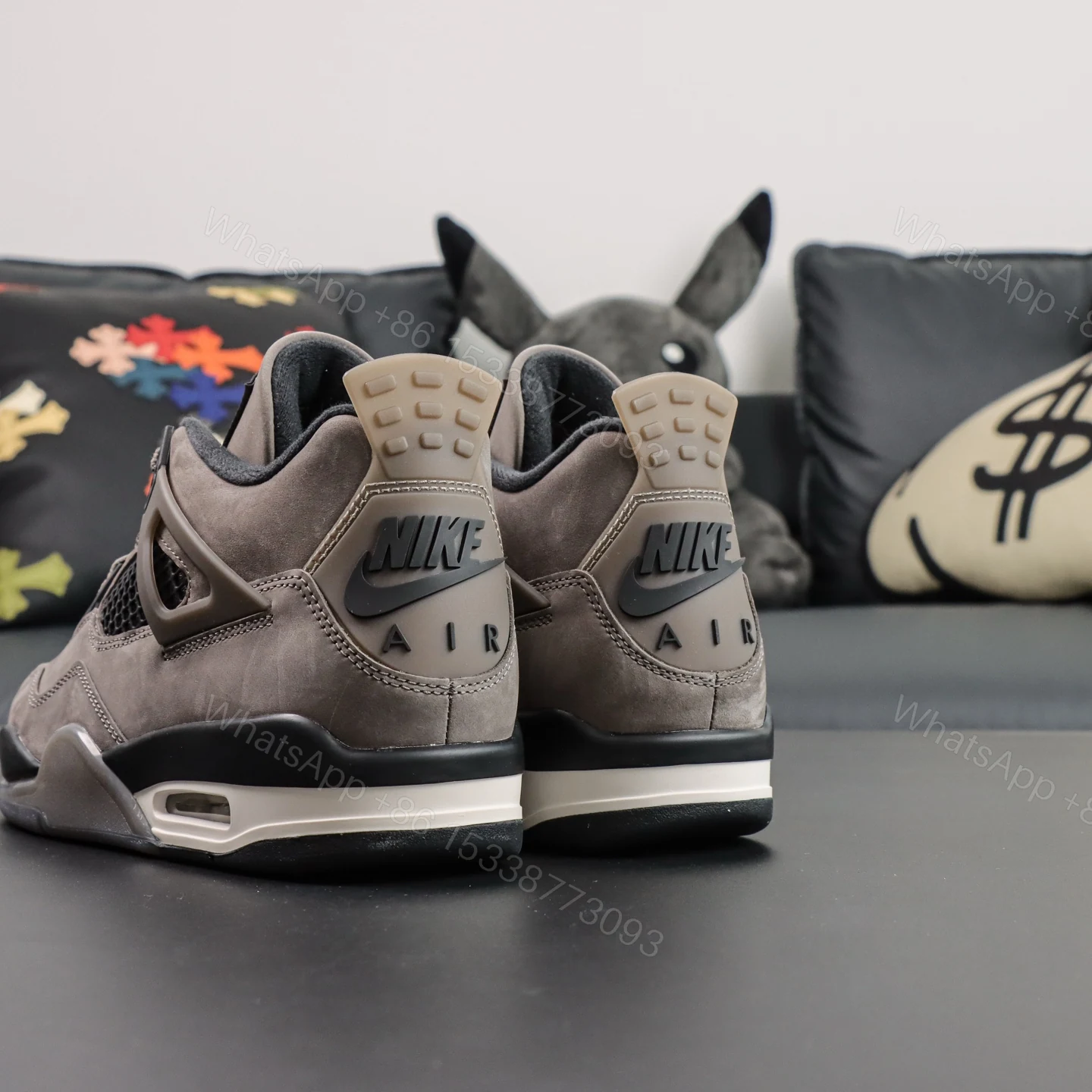 View 6 of Air Jordan 4 Retro “Cave Stone” Reps