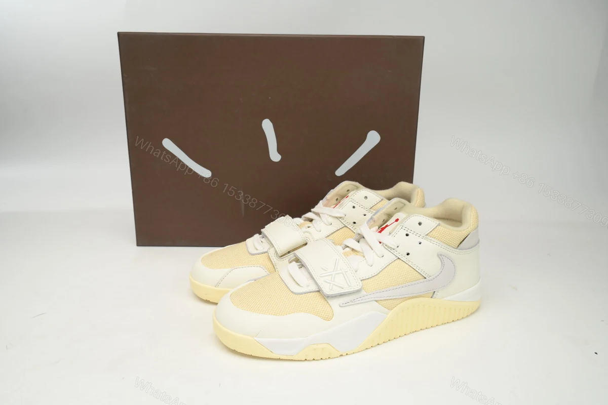 Travis Scott × Nike Jordan Jumpman Jack TR Beige FZ8117-003 — view 2