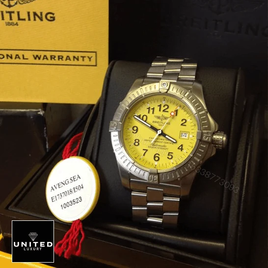 View 6 of Breitling Avenger II Seawolf A1733110/I519 Replica