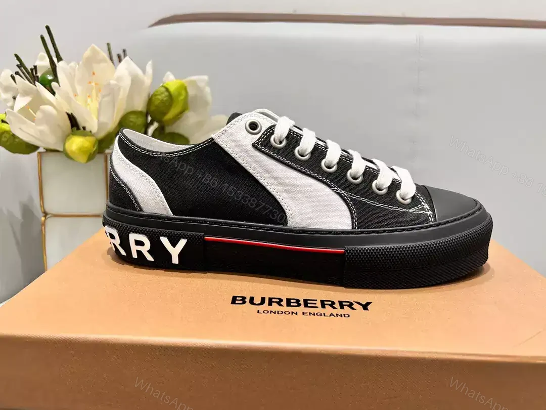 View 6 of BURBERRY CHECK COTTON SNEAKERS – BBR130
