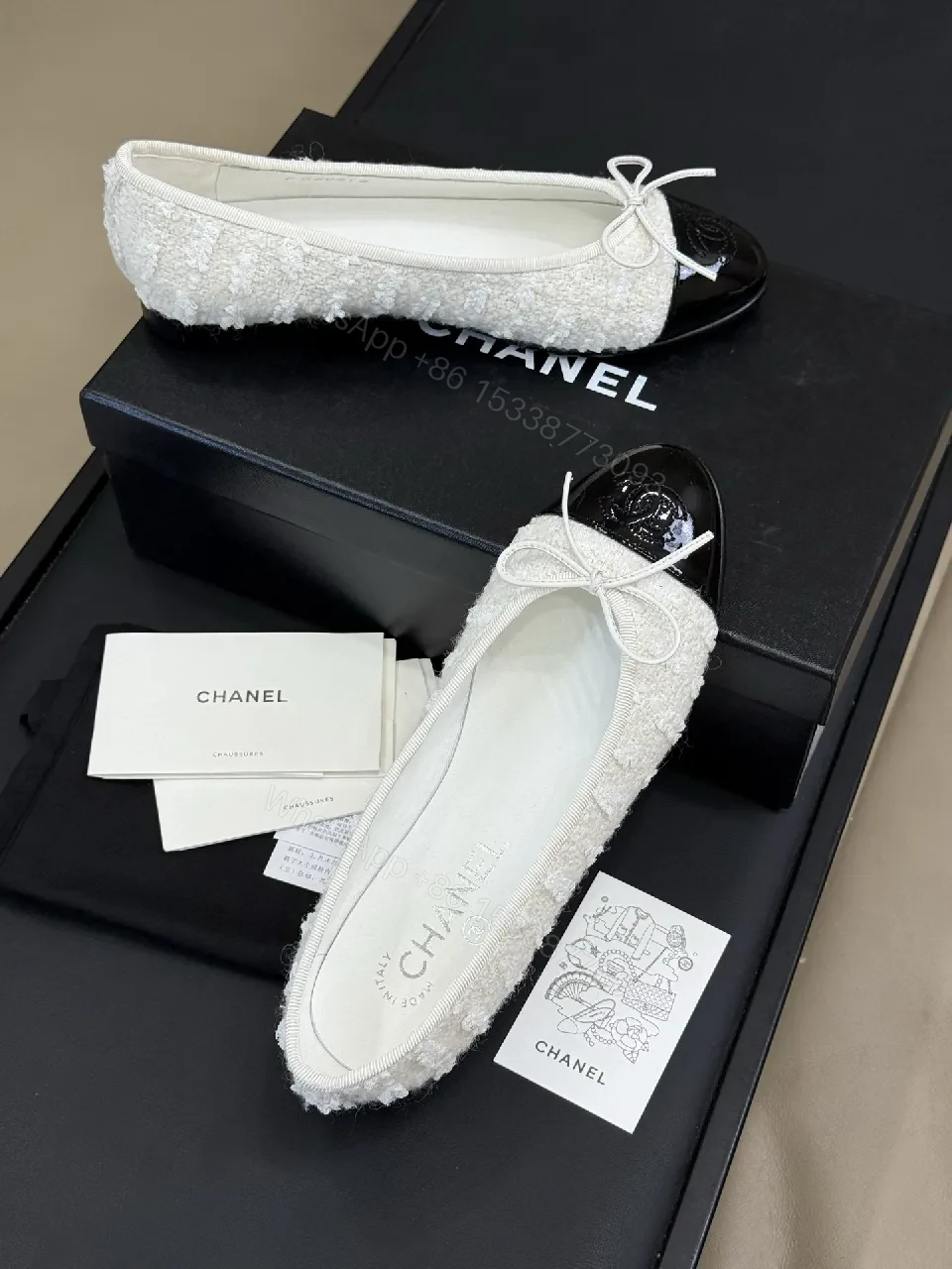 View 9 of Textured Slip-Ons: Luxe Patent Toe, Bow Detail, Everyday Chic