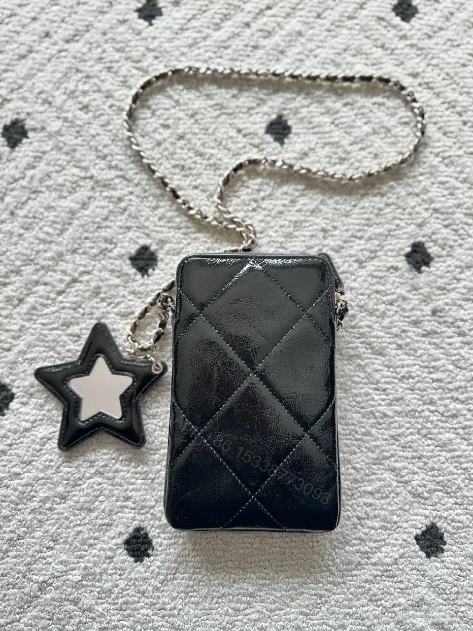 View 5 of Chic Quilted Crossbody: Luxe, Compact, versatile carryall