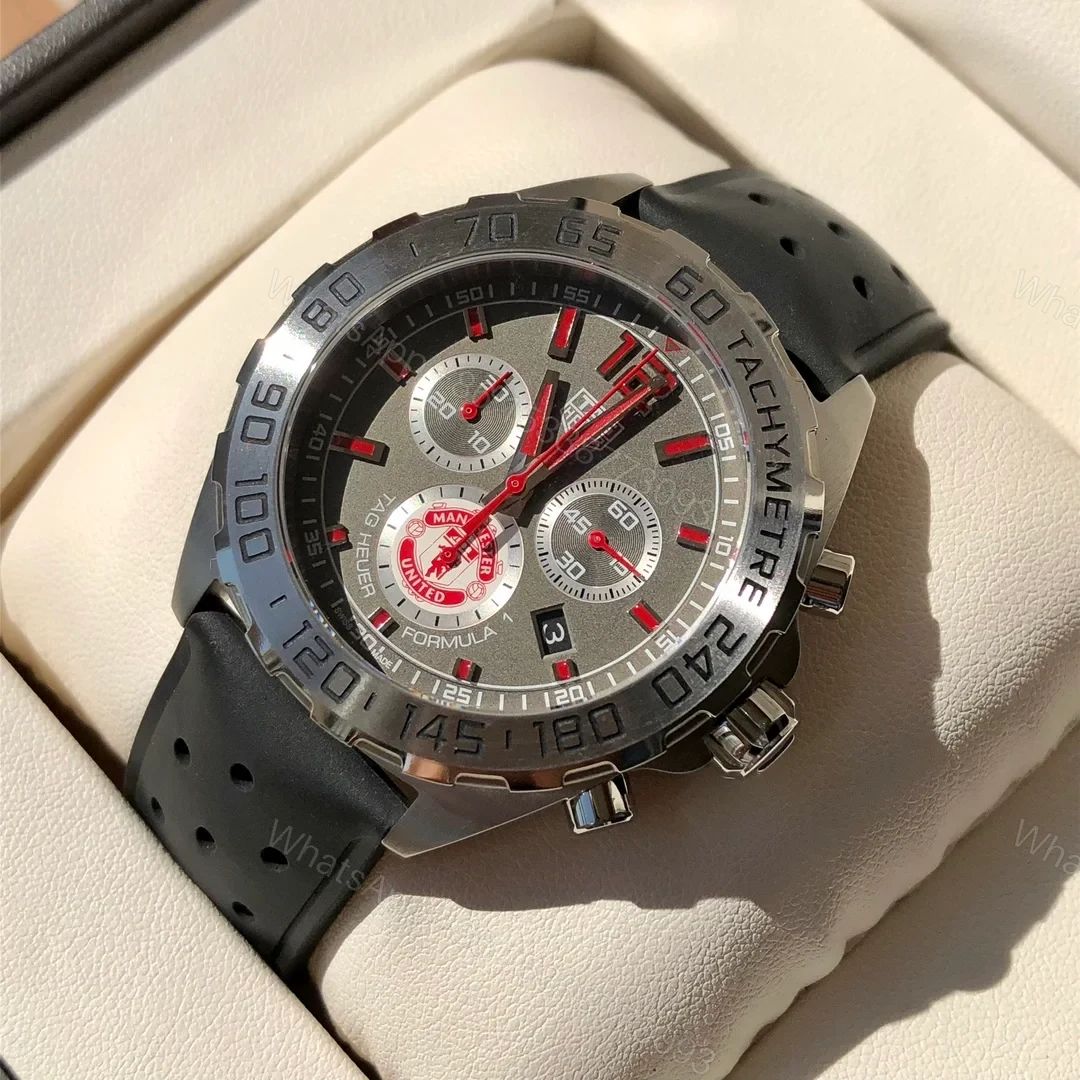 TAG Heuer Formula 1 Chronograph Quartz Stainless Steel Manchester United CAZ101M.FT8024 — view 1