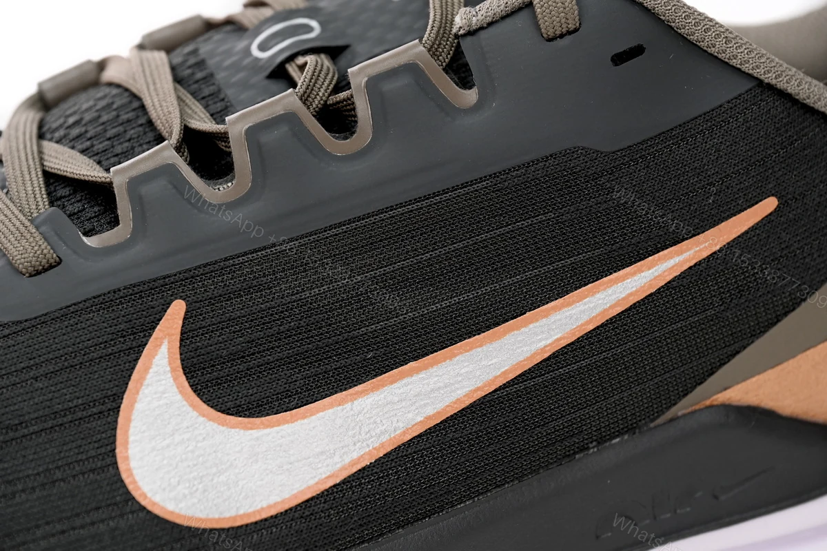 View 8 of Nike Air Winflo 9 Black And White Brown DD8686-005