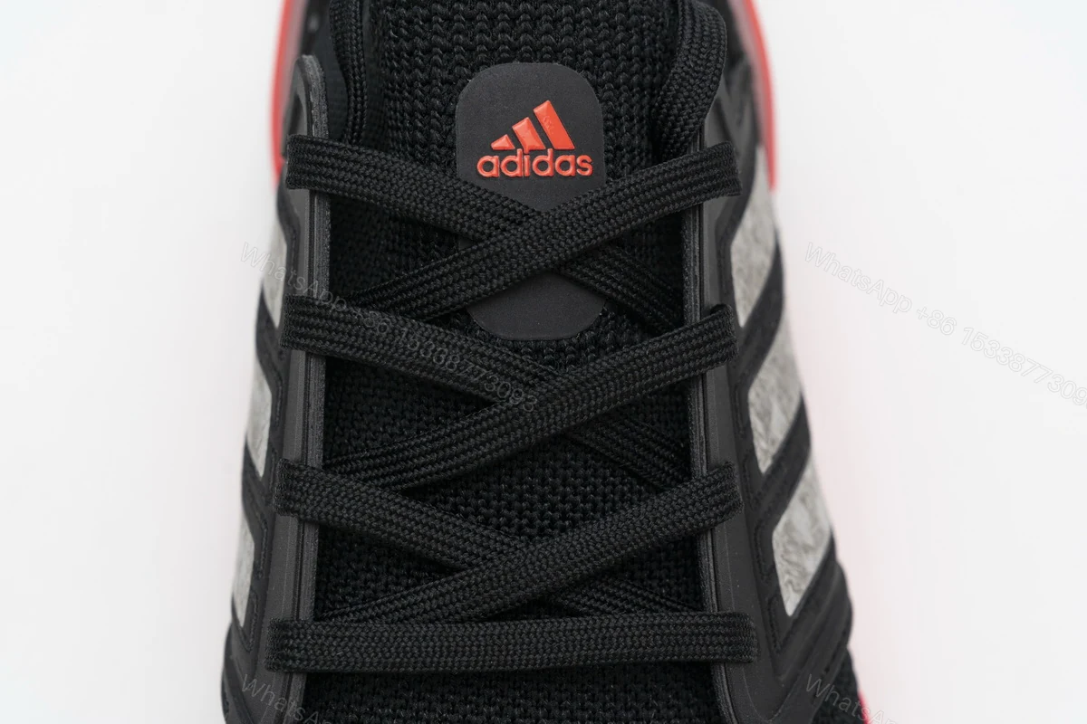 View 7 of Adidas Ultra Boost 20 Core Black Signal Coral EG0756
