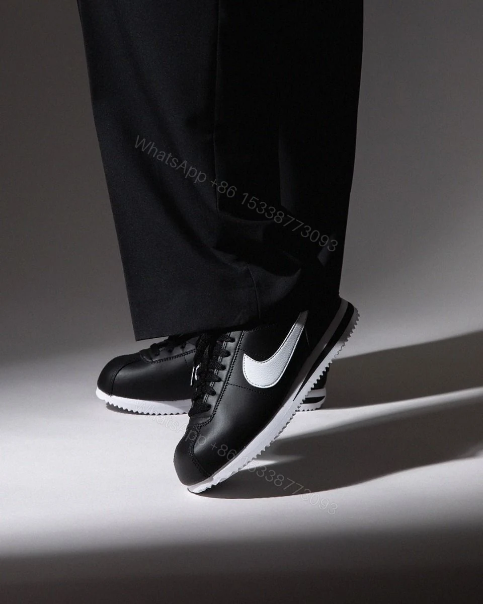 View 2 of FIRST COPY NIKE CORTEZ BASIC BLACK FOR MEN
