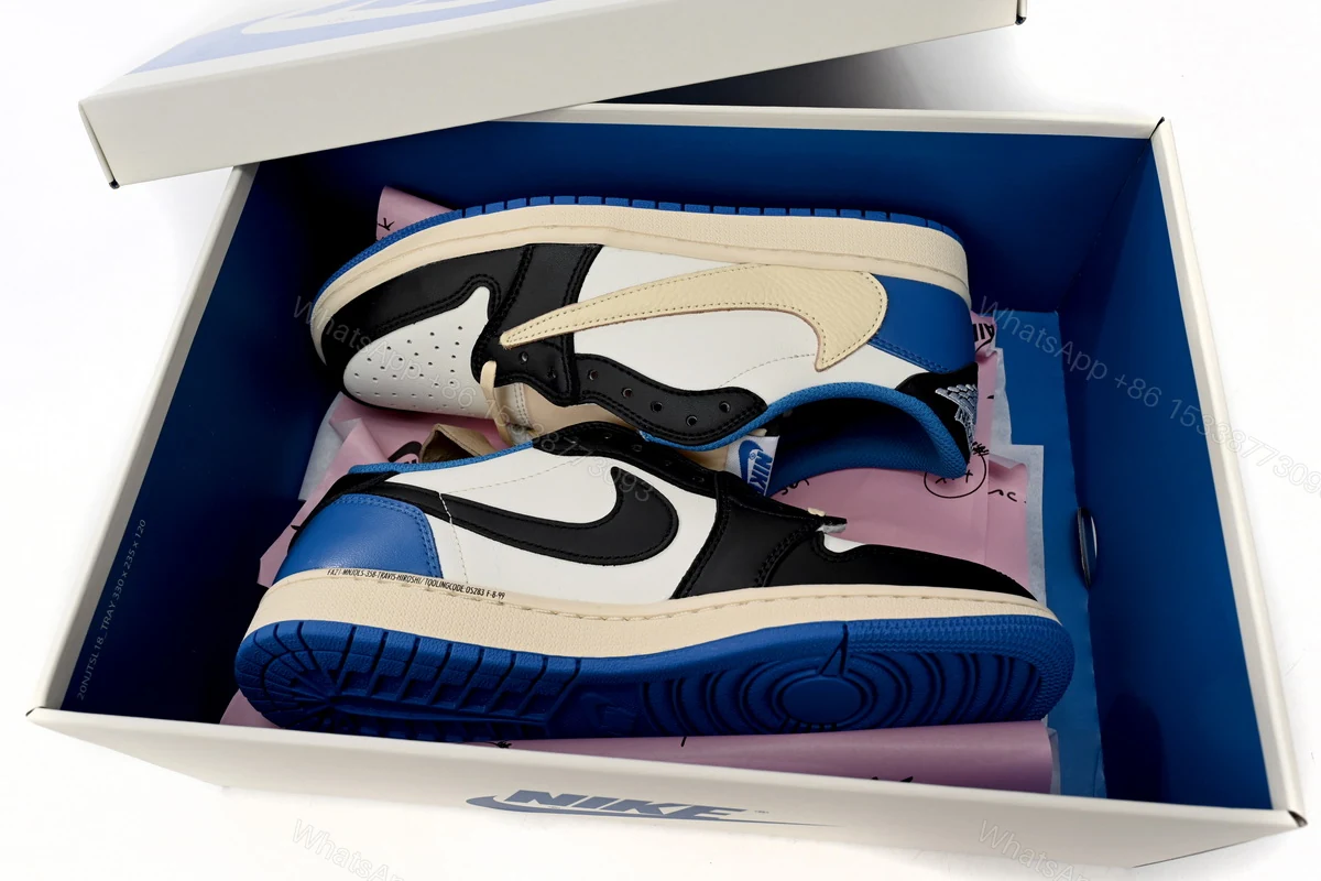 View 2 of Fragment Design x Travis Scott x Air Jordan 1 Low-DM7866-140(Top version)